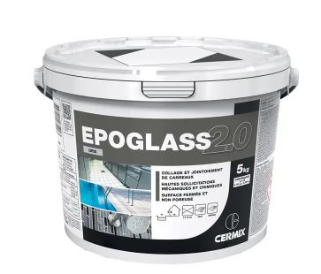 Mortier epoxy Epoglass 2.0 Cermix