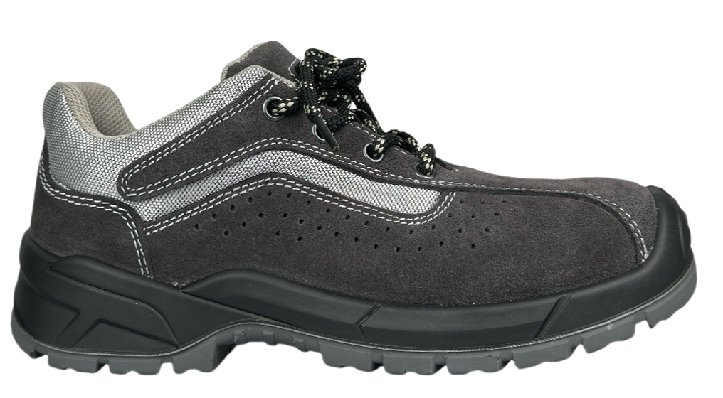 Chaussures de sécurité basses Jacana Pro mixtes noir / gris - S1P SR FO CFP
