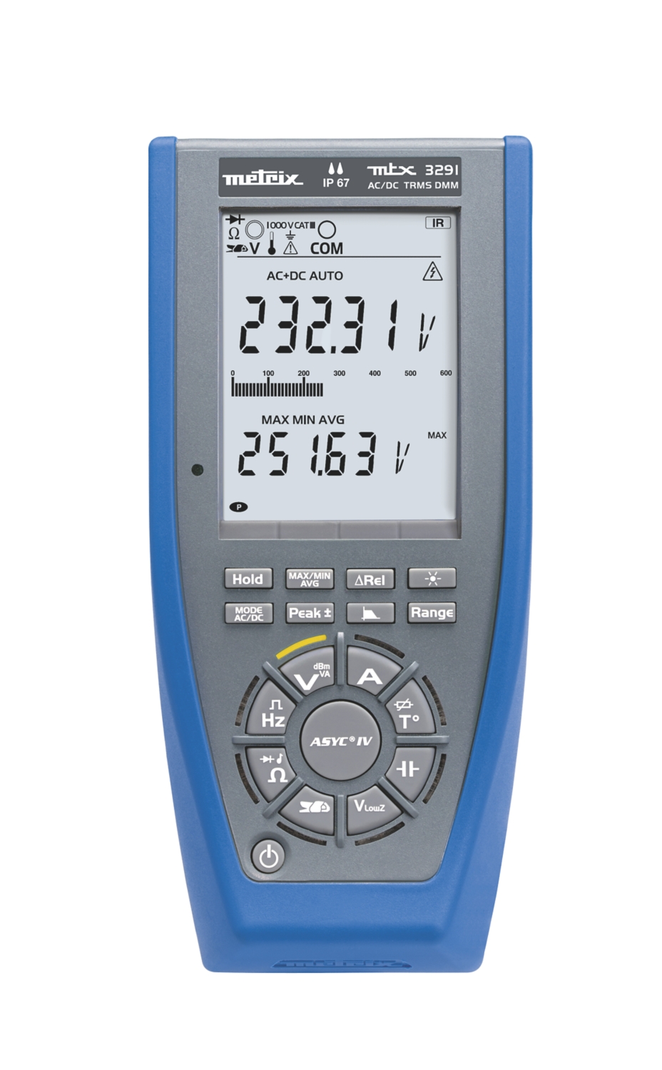 Multimètre numérique MTX3291 TRMS (AC+DC) Chauvin Arnoux