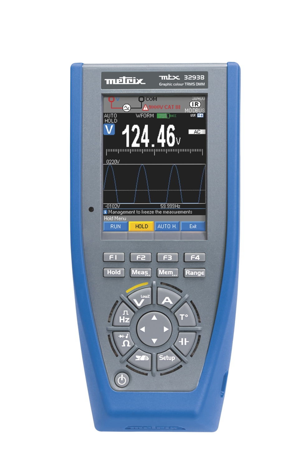 Multimètre numérique MTX3293B TRMS (AC+DC) Chauvin Arnoux