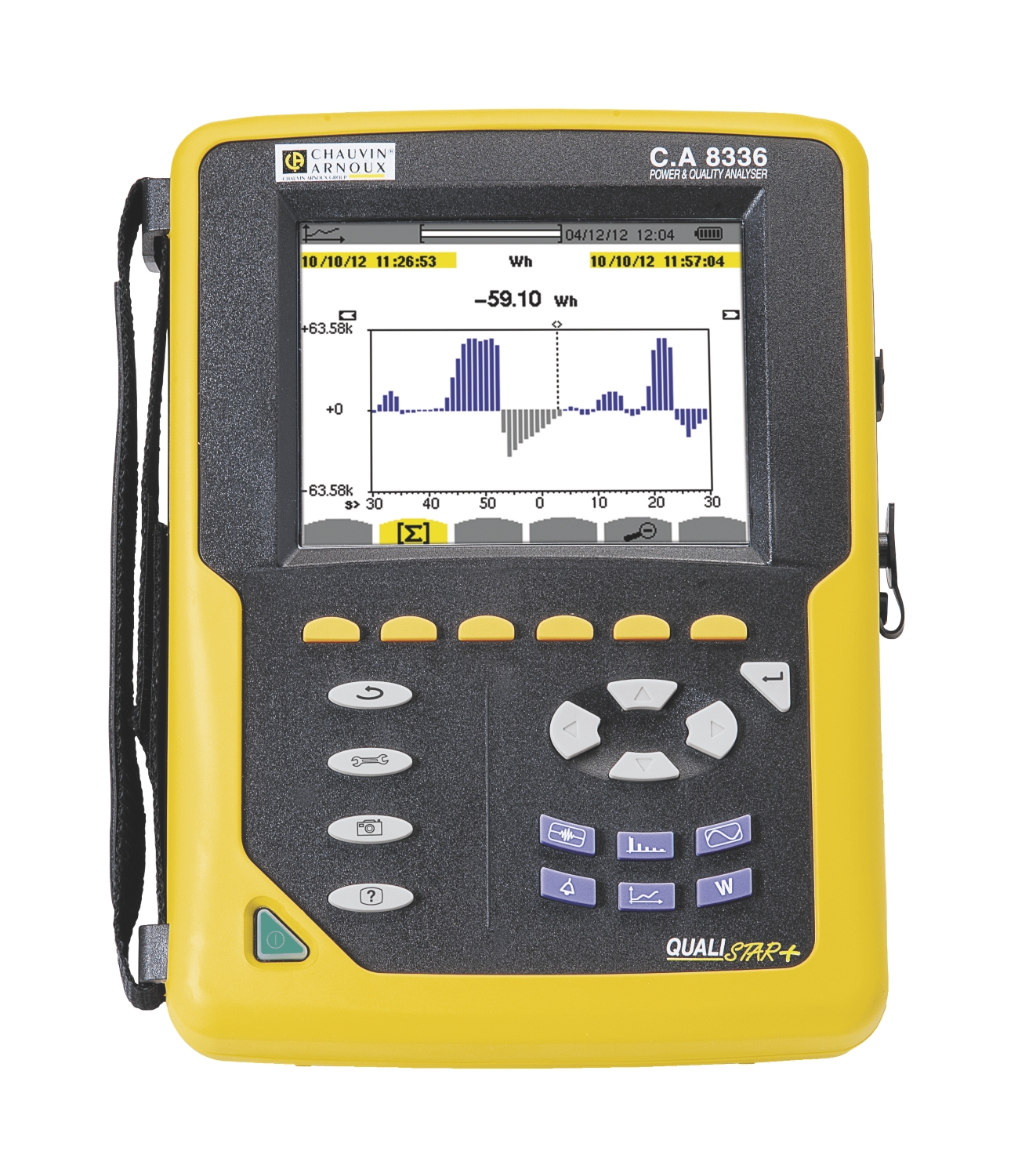 Analyseur de puissances et perturbations Qualistar+ CA 8336 Chauvin Arnoux