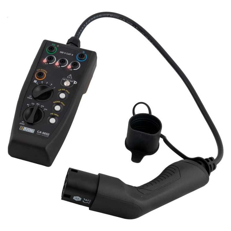 Adaptateur de test pour borne de recharge