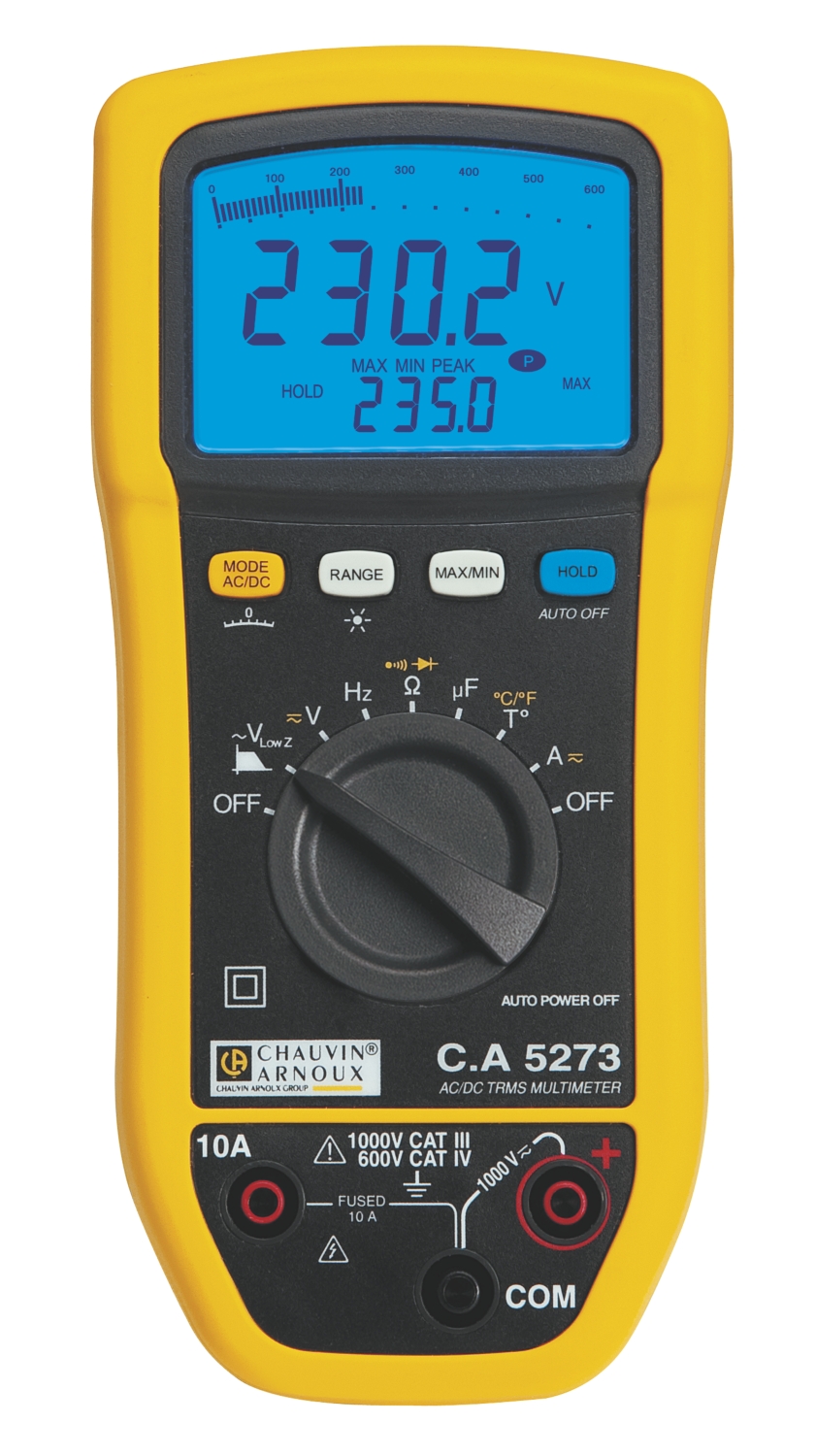 Multimètre numérique CA 5273 TRMS (AC/DC) Chauvin Arnoux