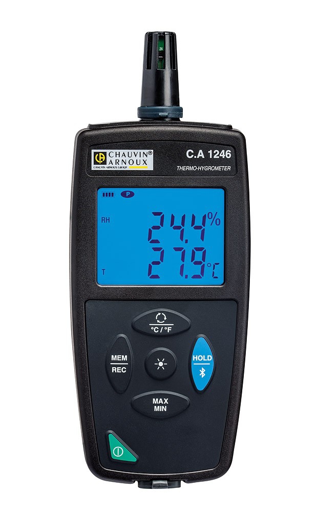 Thermo-hygromètre enregistreur CA 1246 Chauvin Arnoux