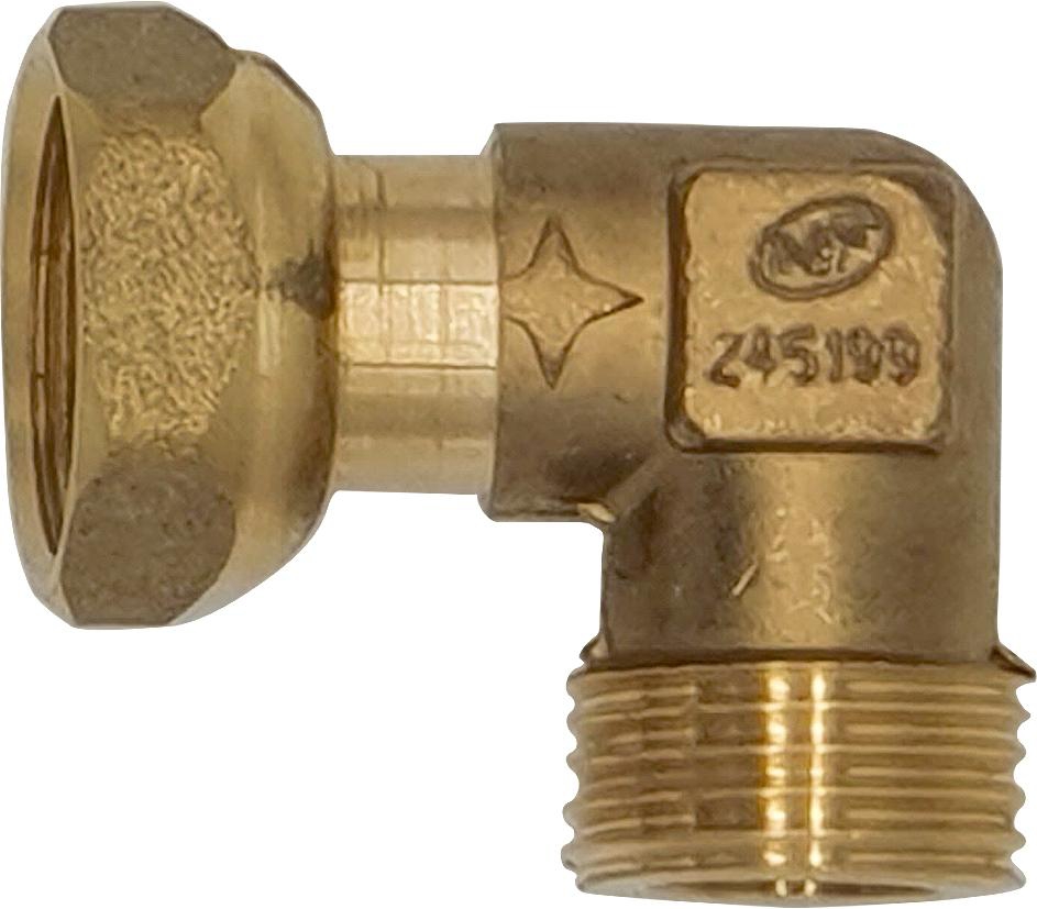 Raccord universel en laiton massif pour bouteille de gaz propane, adaptateur  de recharge, poêle à gril précieux, connexion femelle et mâle, 1/4 NPT,  1lb, 2 pièces par ensemble