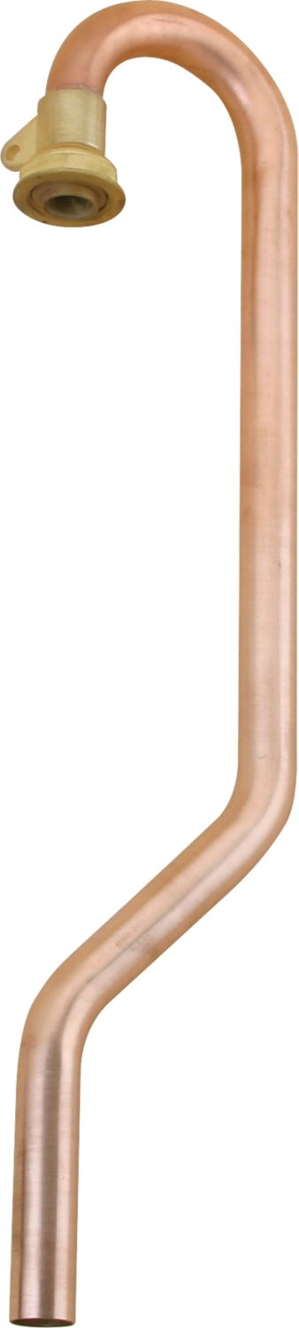 Crosse coudée 180° pour tube cuivre à braser Chuchu Decayeux