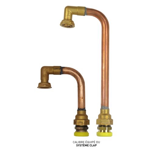 Crosse cuivre courte 180° femelle Flexiclic