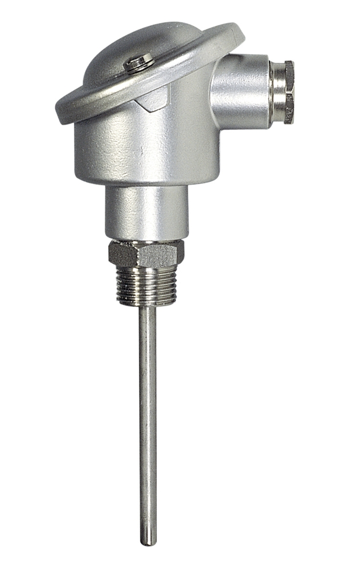 Sonde de température PT100 alu plongeur D. 6 mm inox 316 3 fils G1/2" mâle série CT2000 Citec
