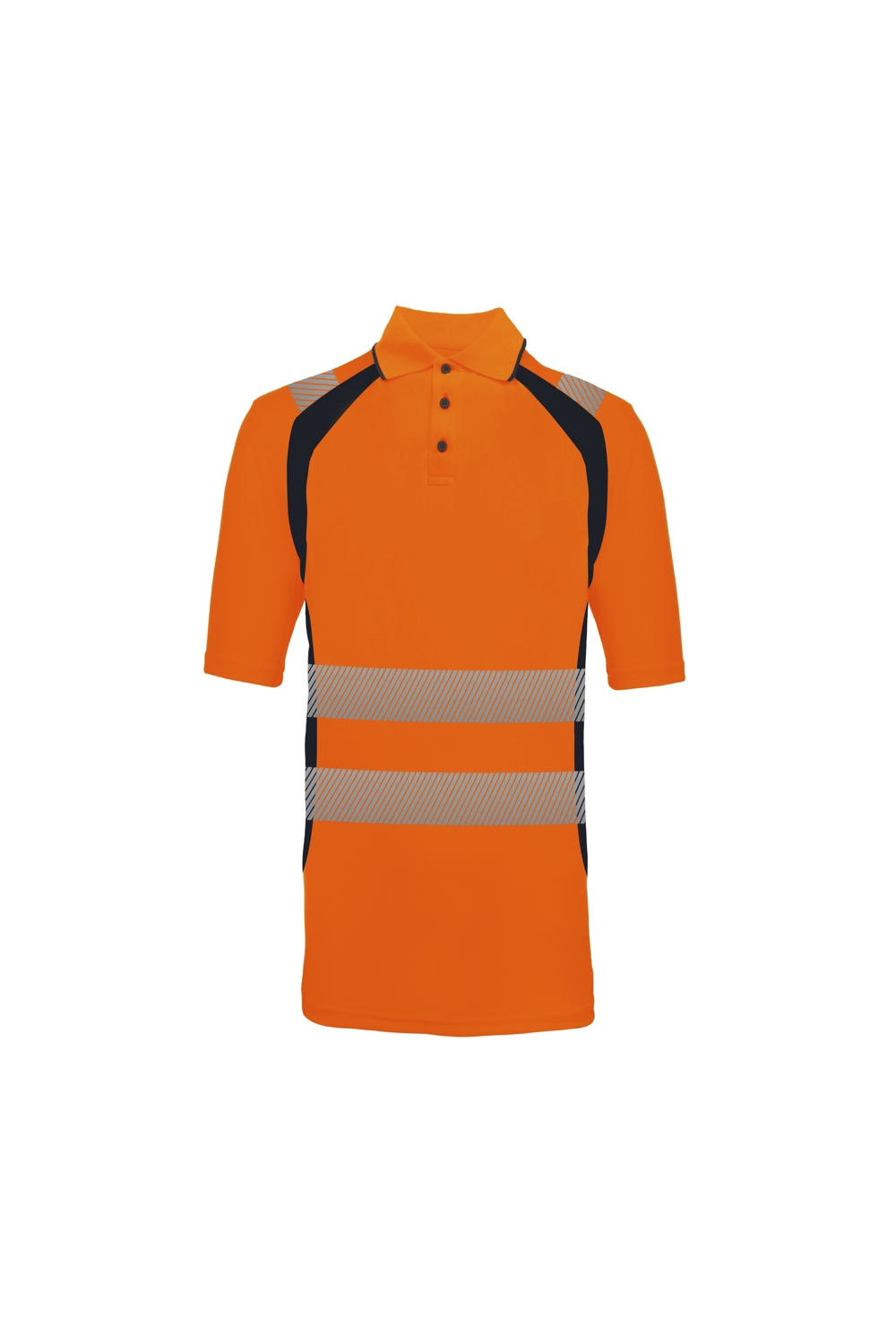 Polo femme PO5F HV - Marquage STEF - Orange