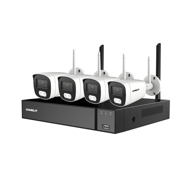 Kit Wi-Fi NVR 4 IPC all in one 5MP HDD 1TB Comelit