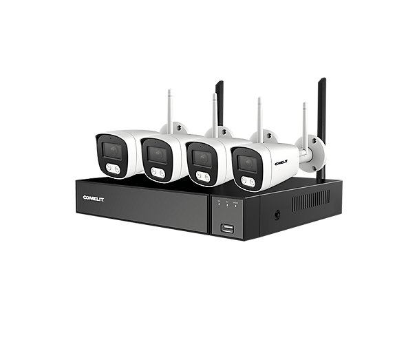 Kit Wi-Fi NVR 4 IPC all in one 5MP HDD 1TB Comelit