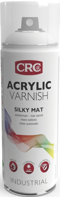 Peinture aérosol acrylic paint - Transparent mat - 400 mL CRC Industrie