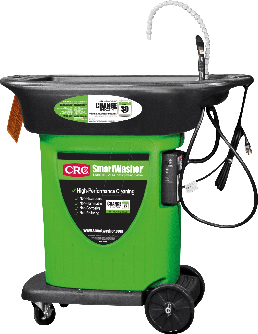 Nettoyeur mobile pour pièces et freins SW-23 CRC Industrie