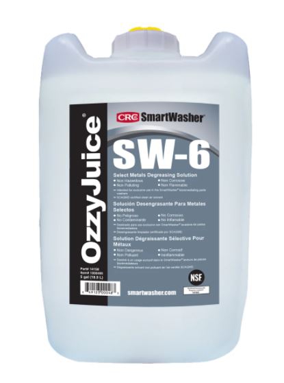 Solution dégraissante pour certains métaux OzzyJuice SW-6 CRC Industrie