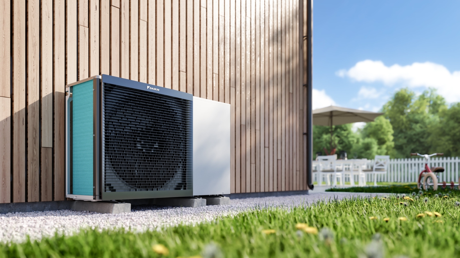 Pompe à chaleur monobloc basse température Altherma 3 M - R32 : Chauffage seul Daikin