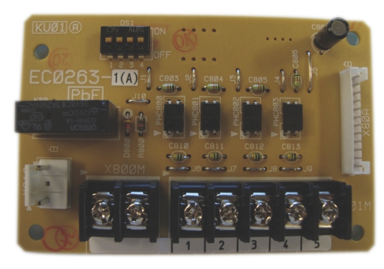  Carte électronique interface pour thermostat filaire et radio 