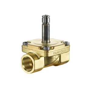 Corps d'électrovanne commande proportionnelle 2/2 NF laiton joint PTFE série EV260B Danfoss