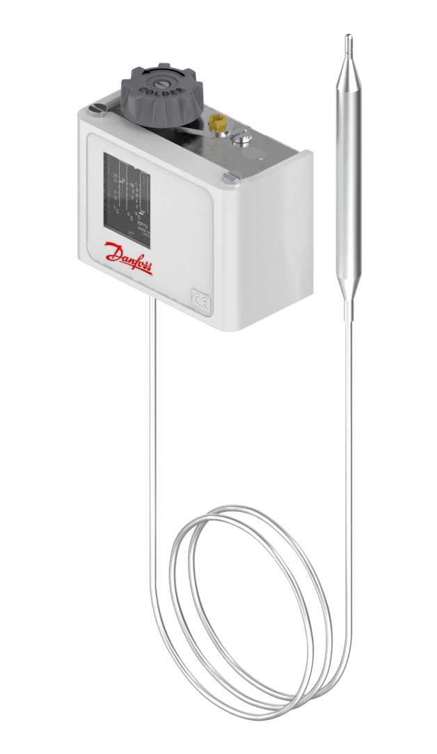 Thermostat à bulbe à distance série KP81 Danfoss