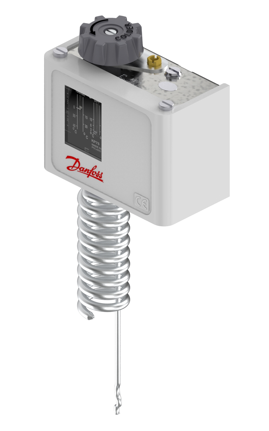 Thermostat à sonde de température d'ambiance série KP75