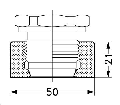 Contre pièce à souder Danfoss