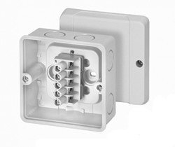 Boîtier de raccordement électrique - 100x100x60 mm Danfoss