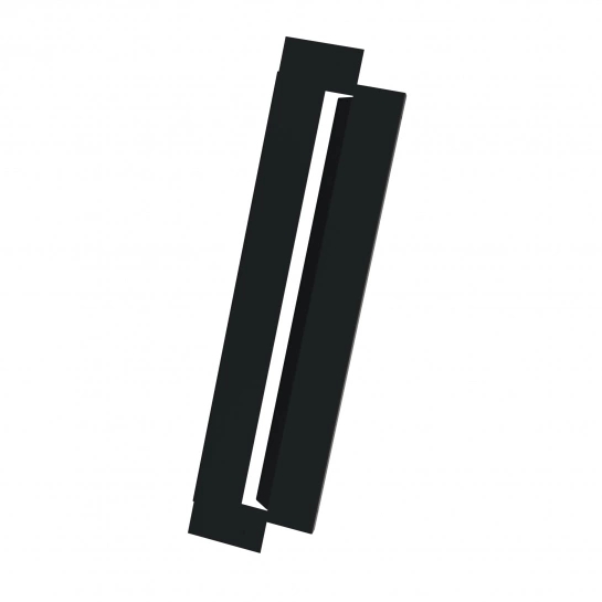 Cache climatisation joues latérales aluminium anthracite