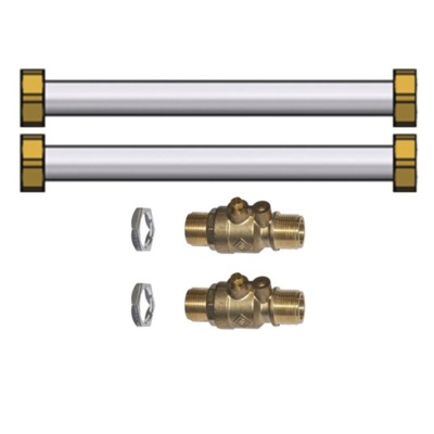 Kit tubulures de liaison vanne 3 voies interne De Dietrich