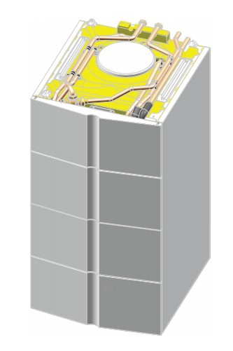 Préparateur solaire d'eau chaude sanitaire E200 SHL De Dietrich
