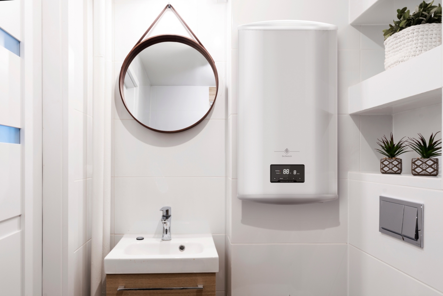 Chauffe-eau électrique stéatite multiposition CESL-C De Dietrich