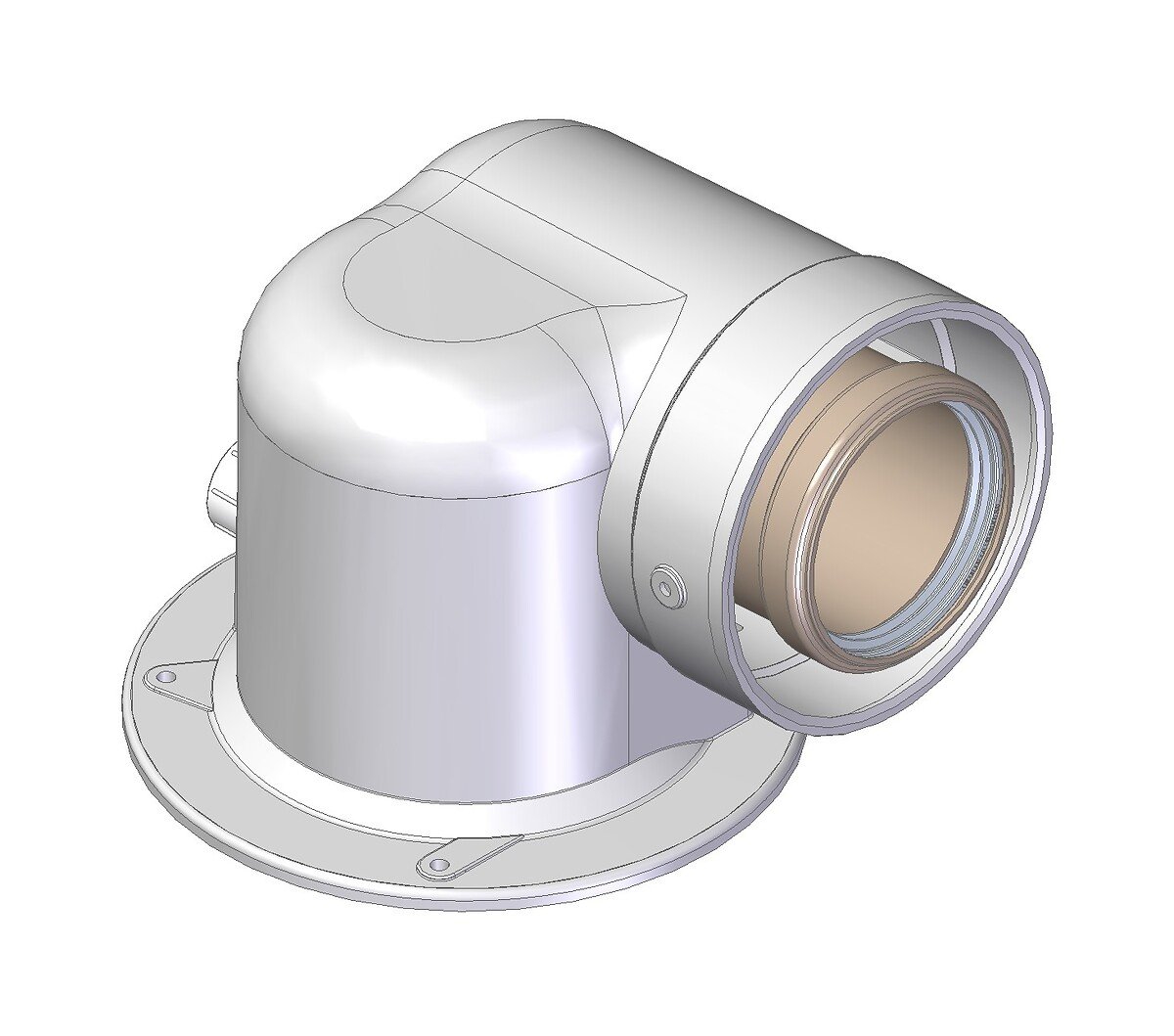 Coude de remplacement MCR MCX vers MPX MPX 2 et MCR 2 De Dietrich