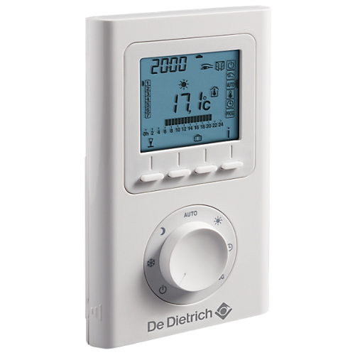 Thermostat d'ambiance programmable sans fil - Colis AD338 De Dietrich