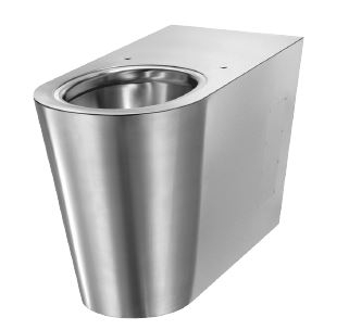 Cuvette seule au sol PMR 700 P - Sortie horizontale ou verticale Delabie
