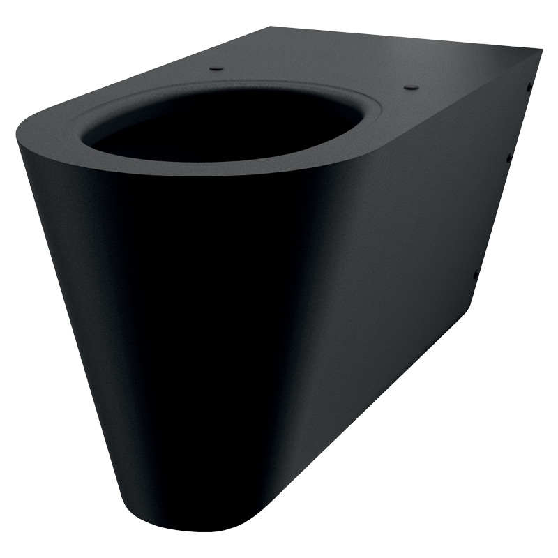 Cuvette WC suspendue 700 S sans bride - Sortie horizontale Delabie