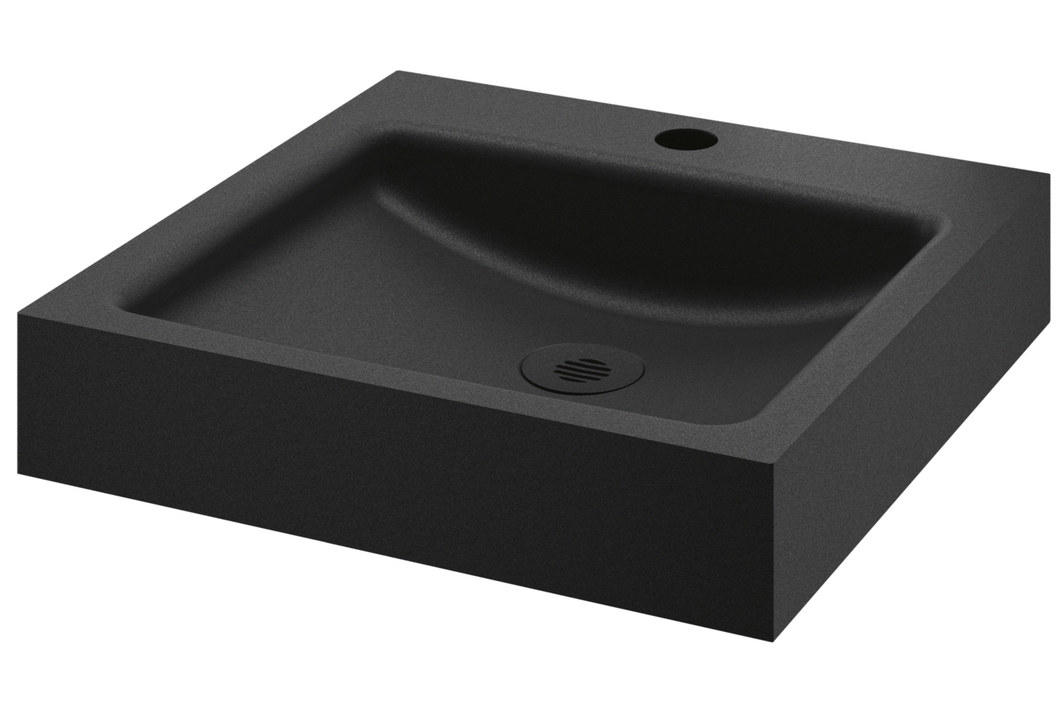 Lavabo Unito noir mat Delabie