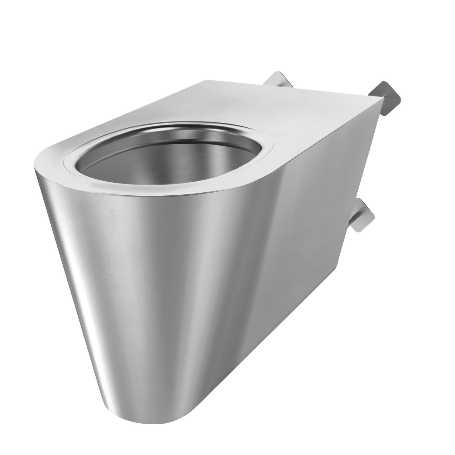 Cuvette WC suspendue 700 S TC rallongée sans bride Delabie