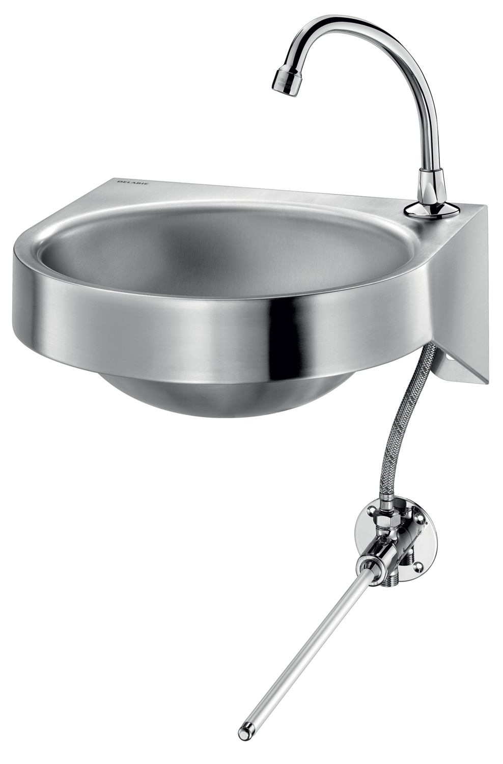 Lave-mains Inox Genou Delabie