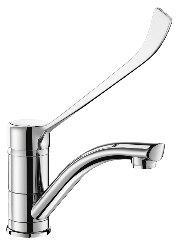 Mitigeur lavabo levier médical Delabie