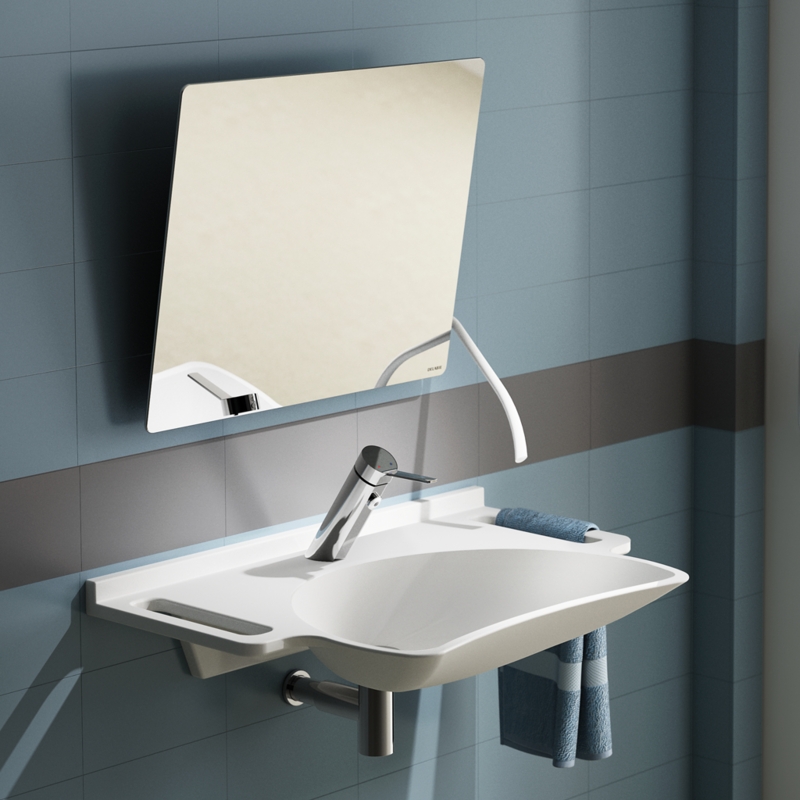 Mitigeur lavabo Biosafe sans bec 2621 Delabie
