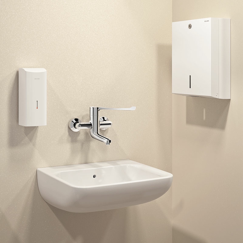 Mitigeur lavabo mural séquentiel 2640 Delabie