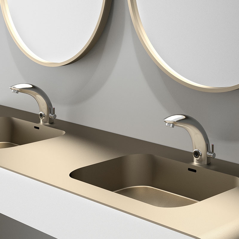Mitigeur électronique lavabo Tempomatic Mix 2 494000 Delabie
