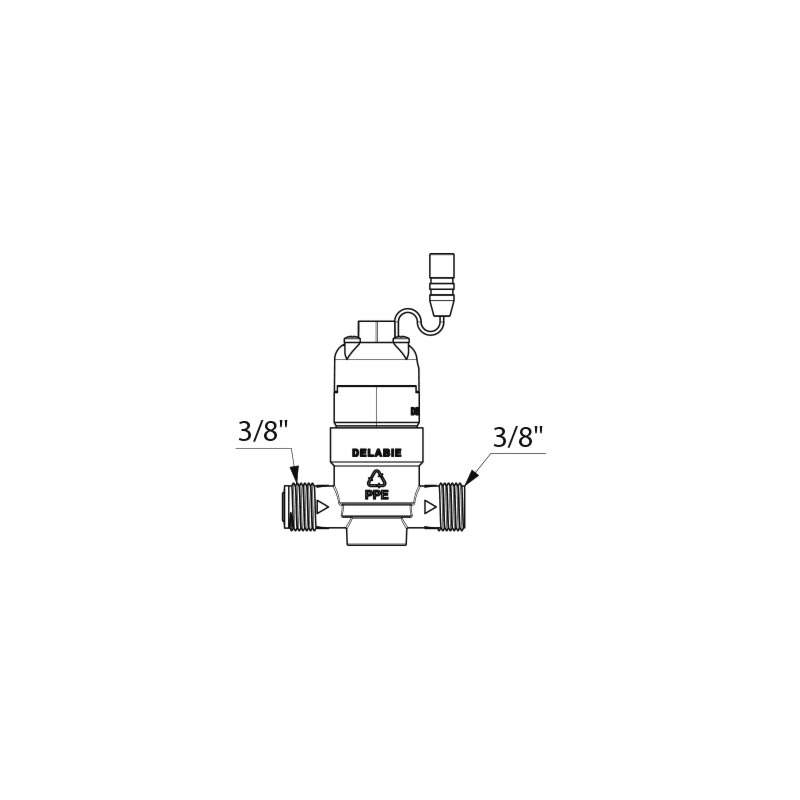 Electrovanne pour Tempomatic / Binoptic 495606 Delabie