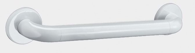  Barre d'appui droite Ø 32 mm Nylon blanc antibactérien 