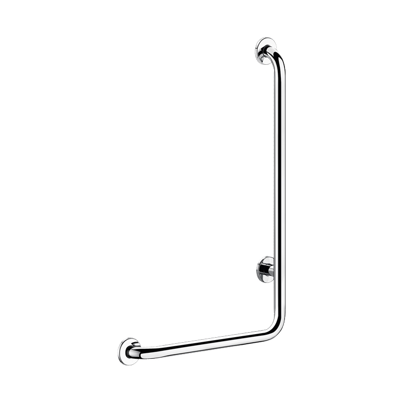 Barre de maintien en L 90° H 75 Ø 32 mm Ultra inox Delabie