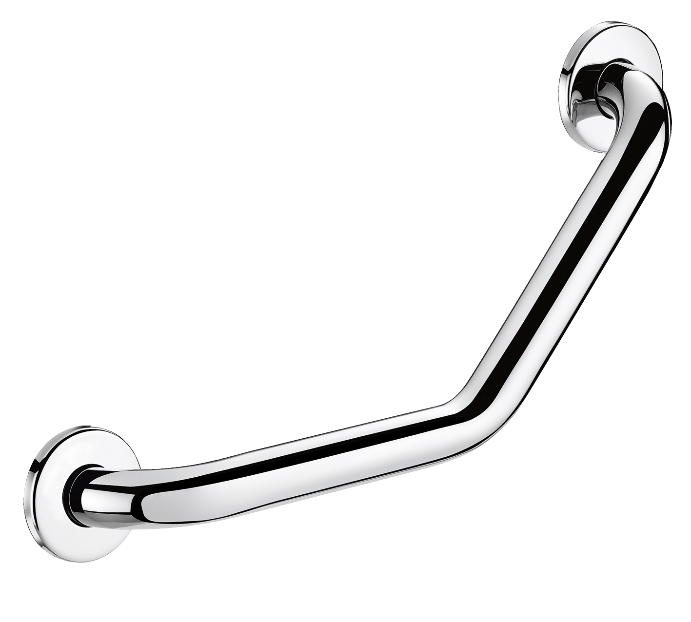  Barre d'appui coudée 135° Ø 32 mm inox brillant 5083P 