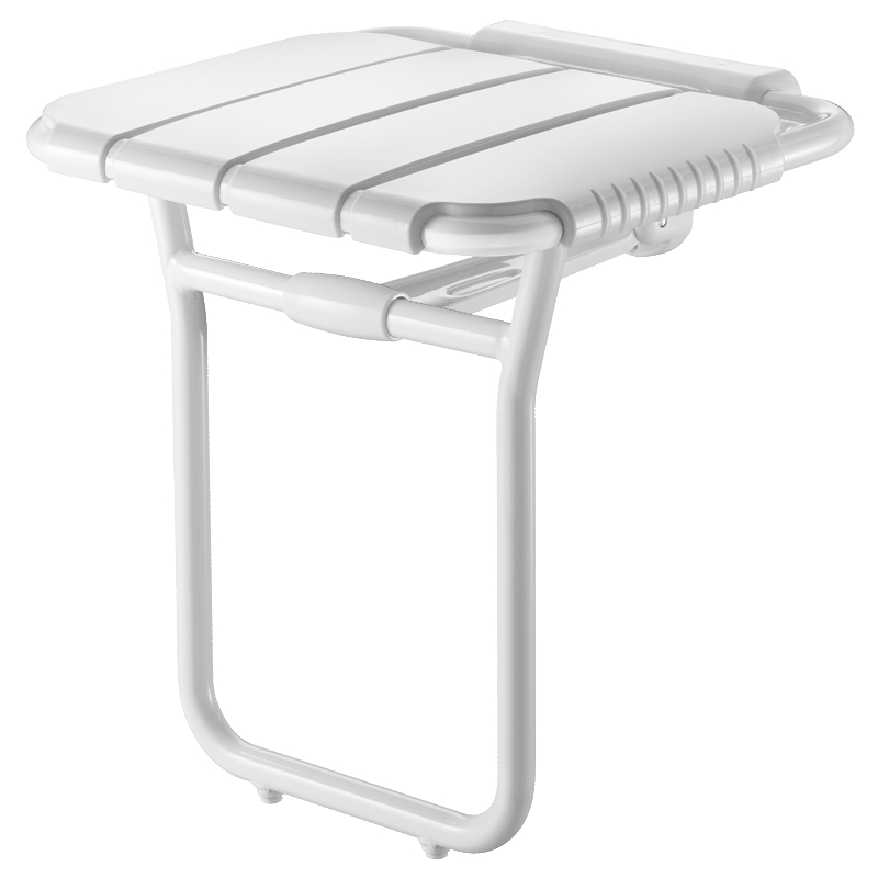 Siège de douche large rabattable avec pied 510410 Delabie