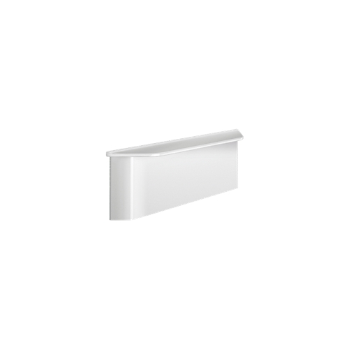 Tablette de douche murale blanc, avec plaque de fixation 511921FW Delabie
