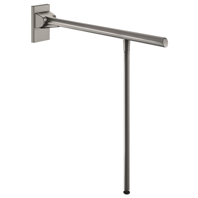 Barre d'appui relevable Be-Line avec béquille Delabie