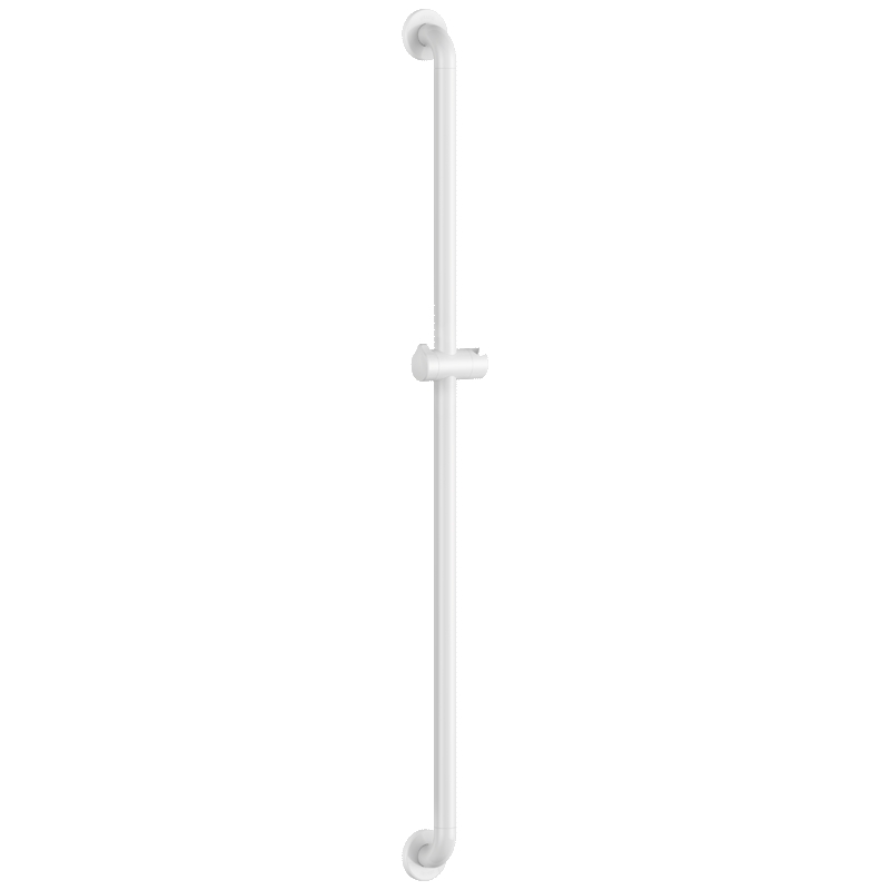 Barre de douche droite Nylon blanc antibactérien Delabie