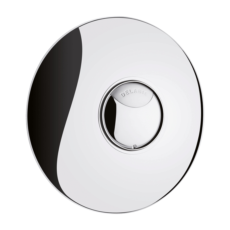 Commande de bâti-support Tempoflux 2 double touche - Pour cloison de 10 à 35 mm Delabie