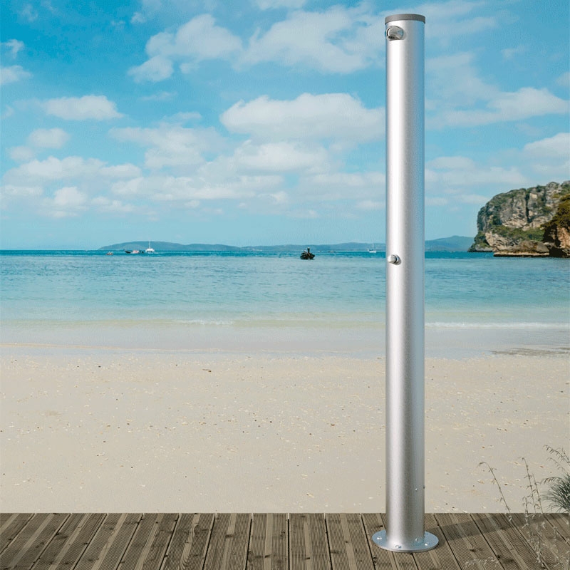 Colonne de douche extérieure temporisée Plein Air Delabie